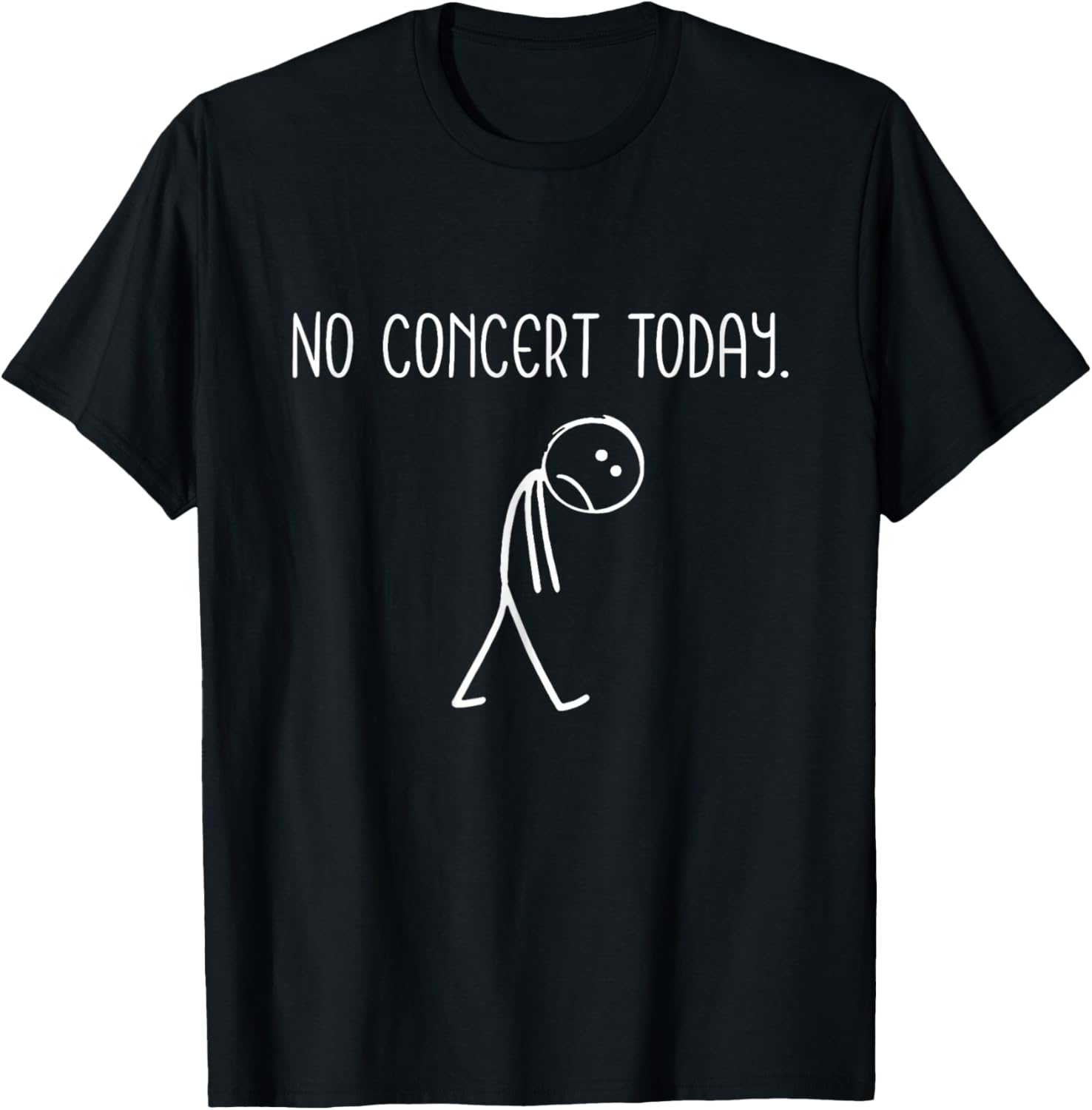 No Concert Today Figure Music Concert Lovers