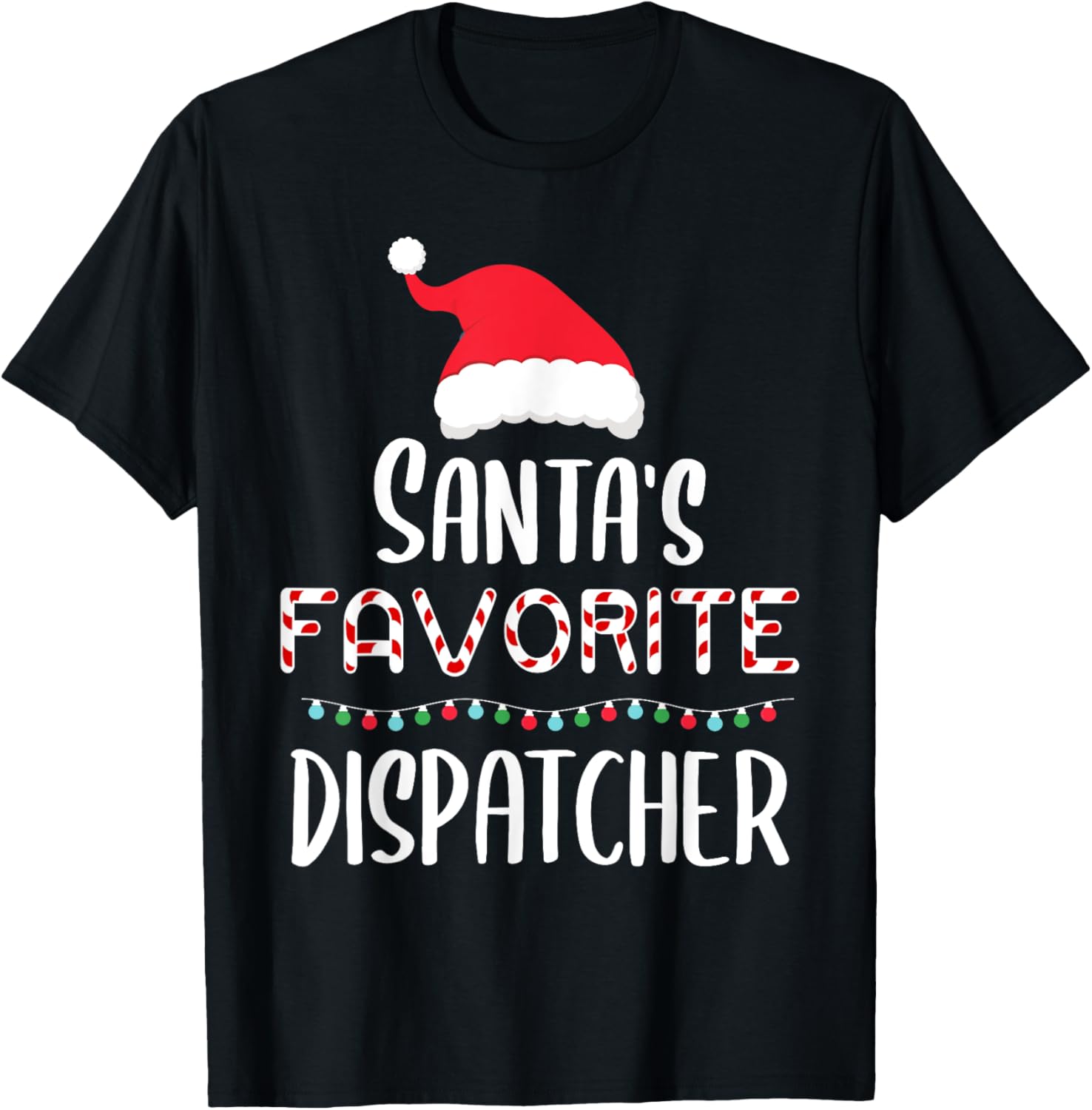 Santas Favorite Dispatcher Pajamas Christmas Xmas