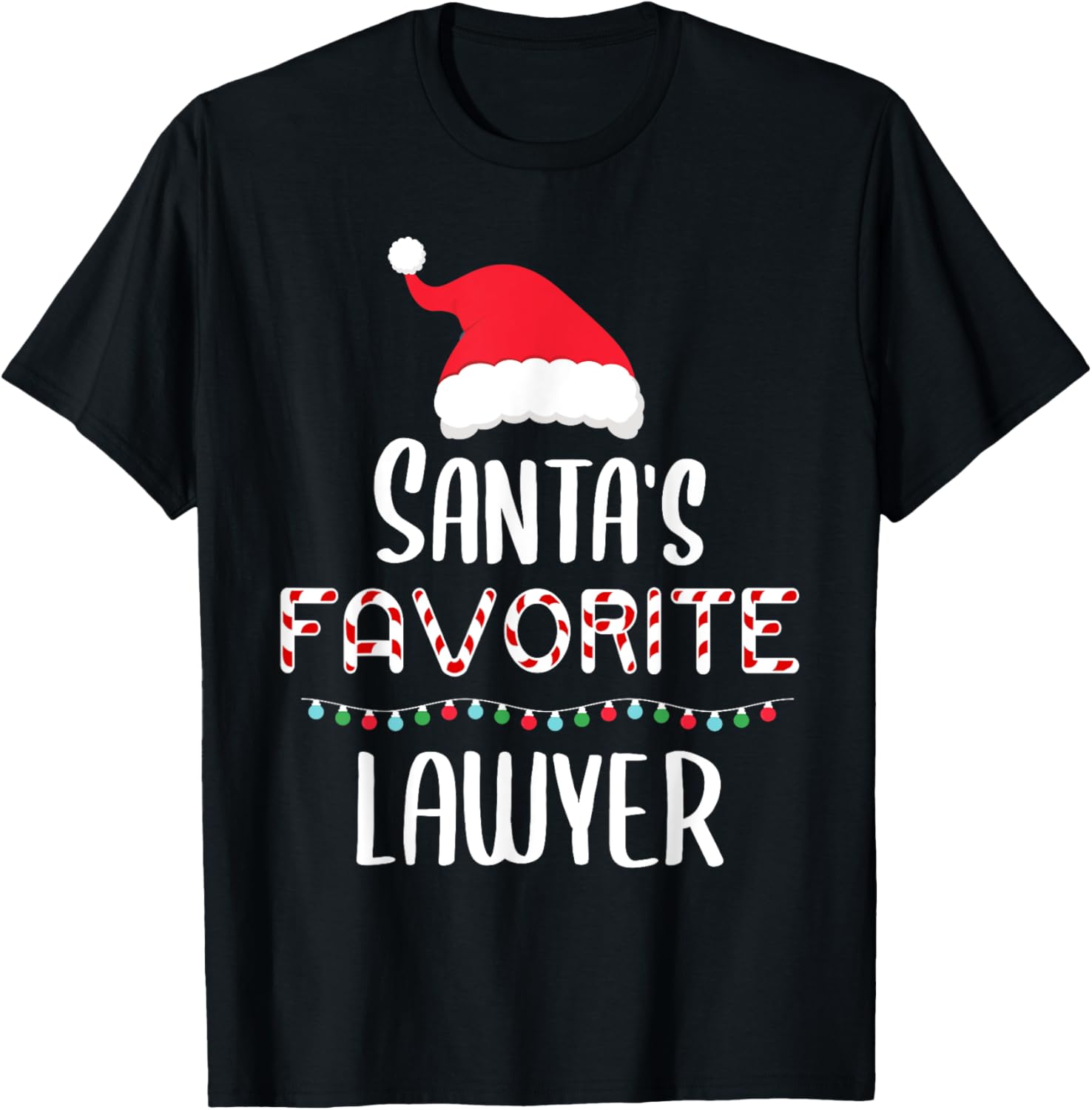 Santas Favorite Lawyer Pajamas - Xmas Lawyer Costume