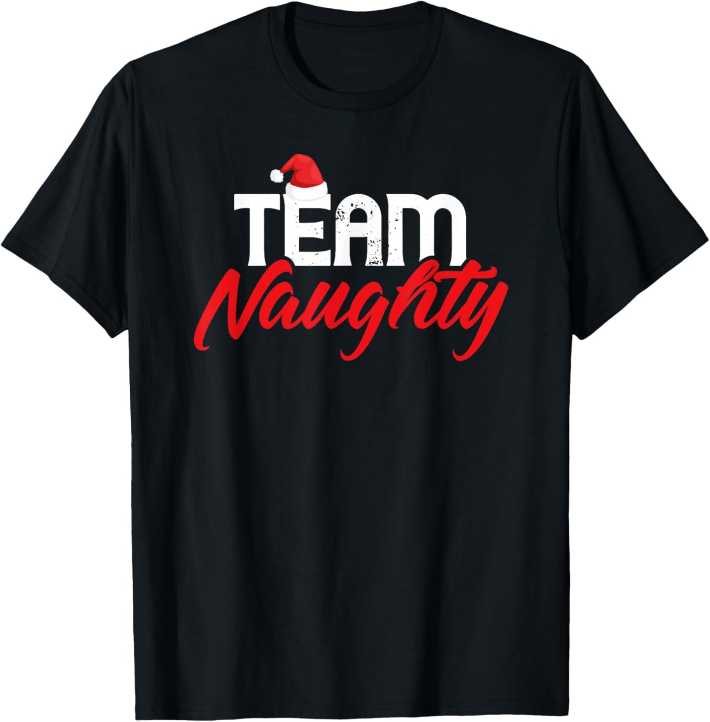 Team Naughty Shirt Funny Couple Matching Outfit Team Nice