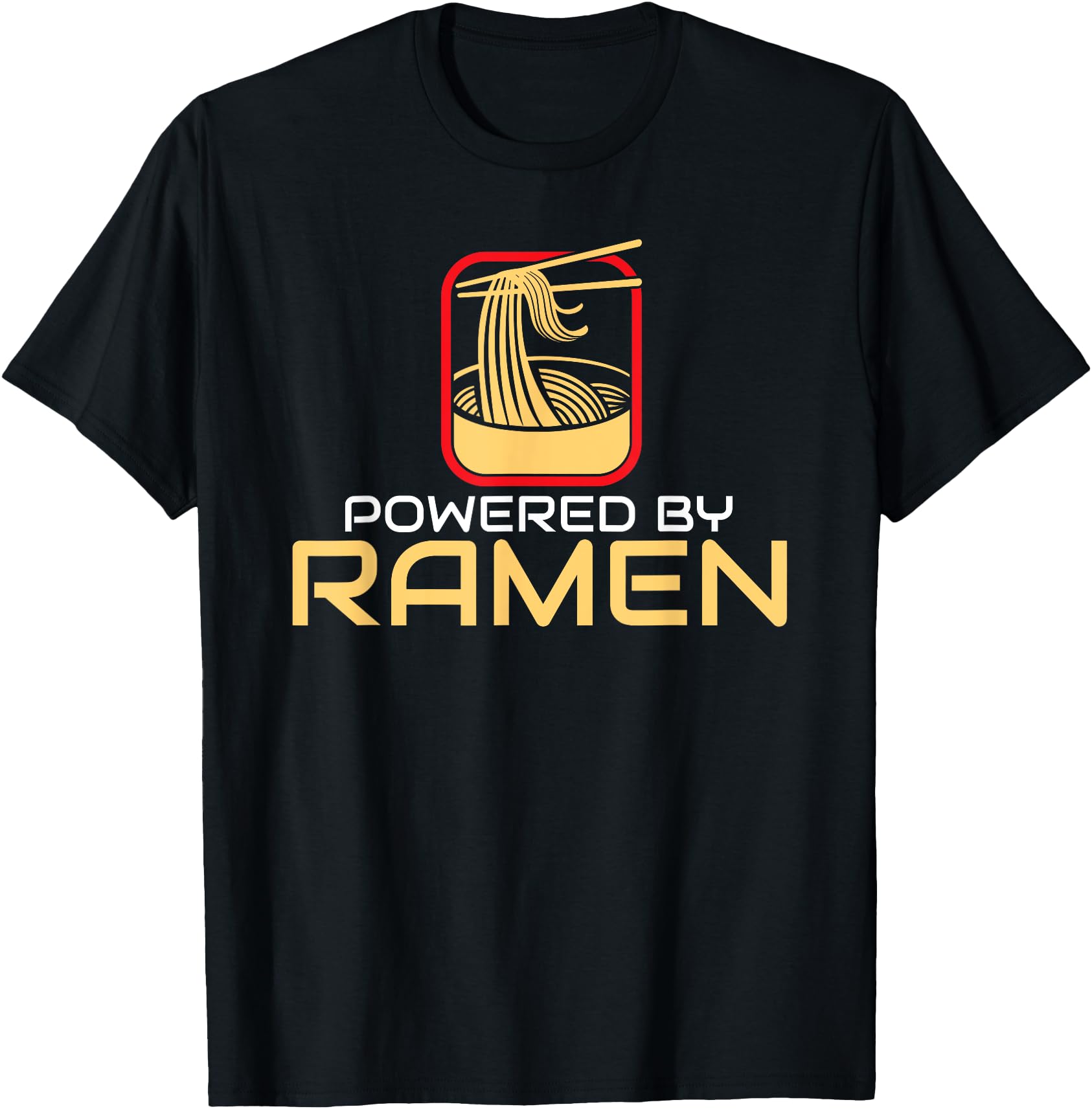 Powered by Ramen Japanese Kawaii Anime Noodle Lover