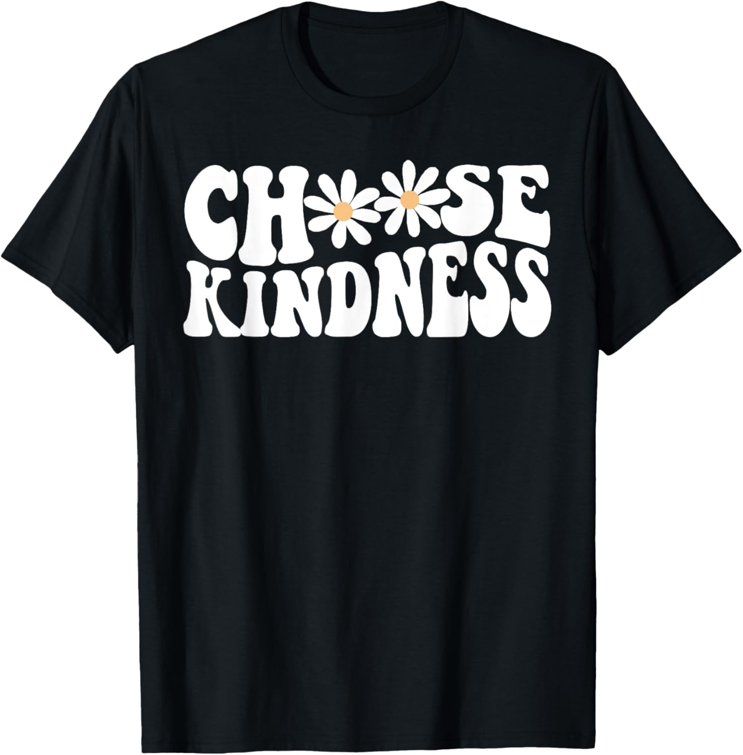 Choose Kindness Daisy Be Kind Inspirational Teacher Kids T-Shirt