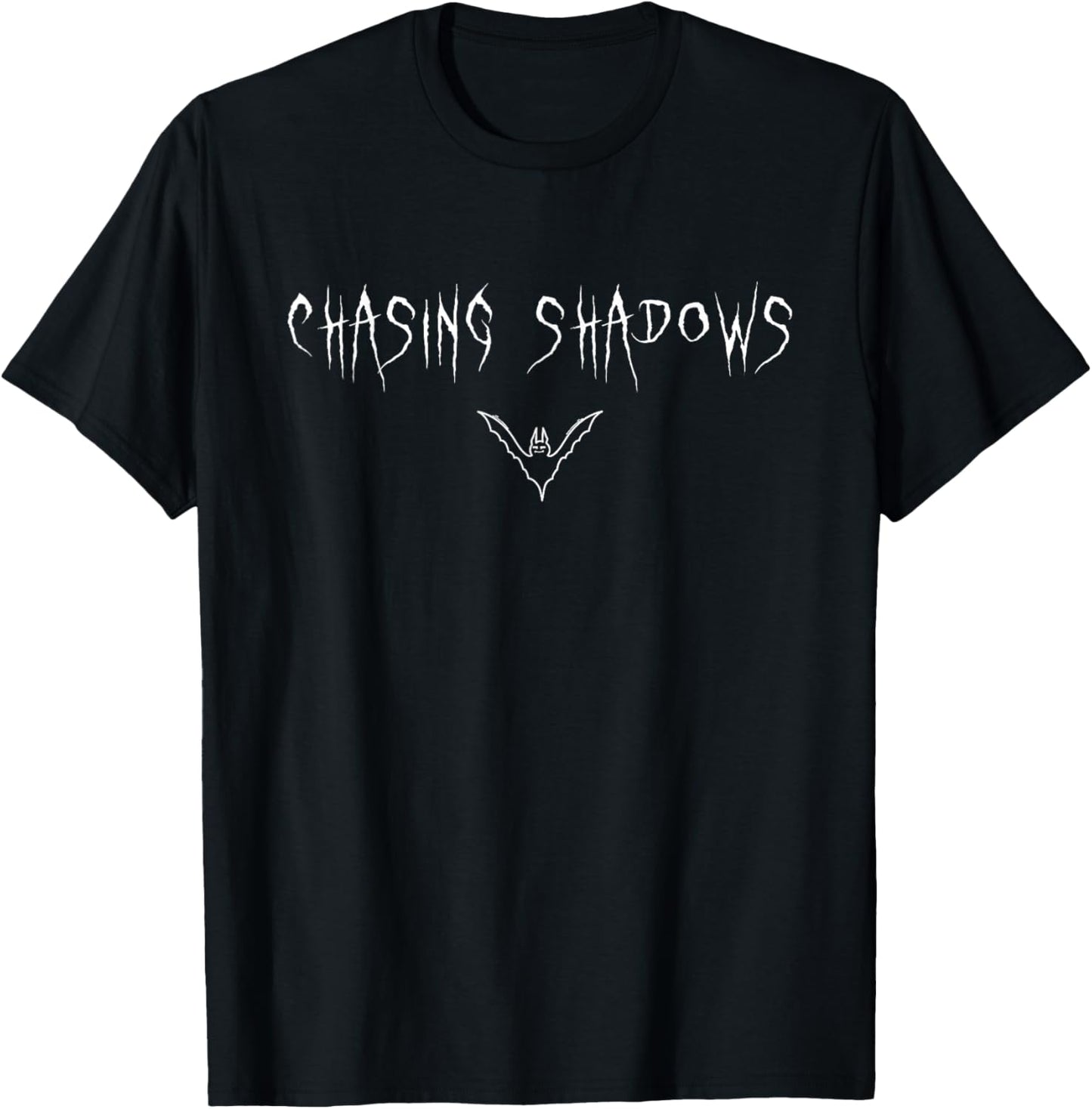 Chasing Shadows Halloween Creepy Wicca Gothic Spooky Season T-Shirt