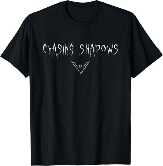 Chasing Shadows Halloween Creepy Wicca Gothic Spooky Season T-Shirt