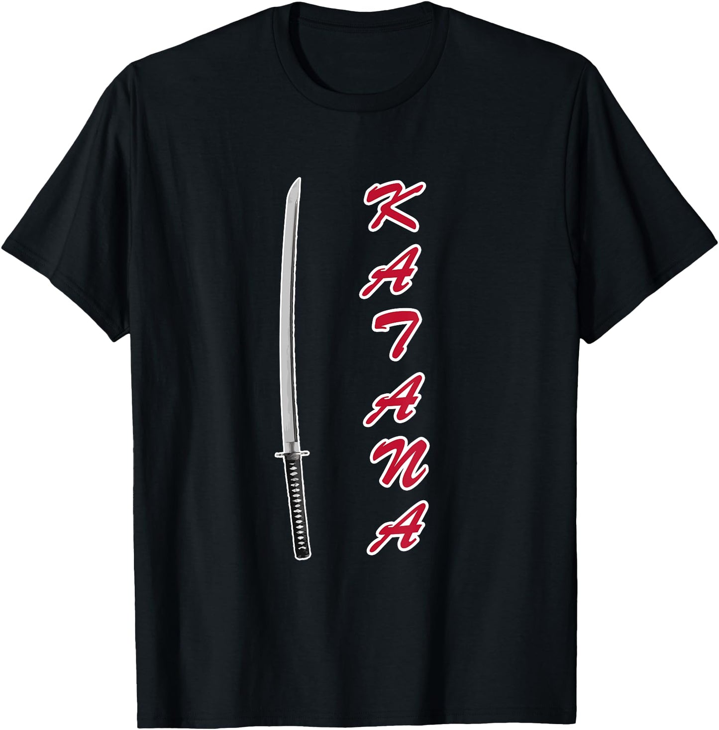 Katana Samurai T-Shirt Japanese Sword