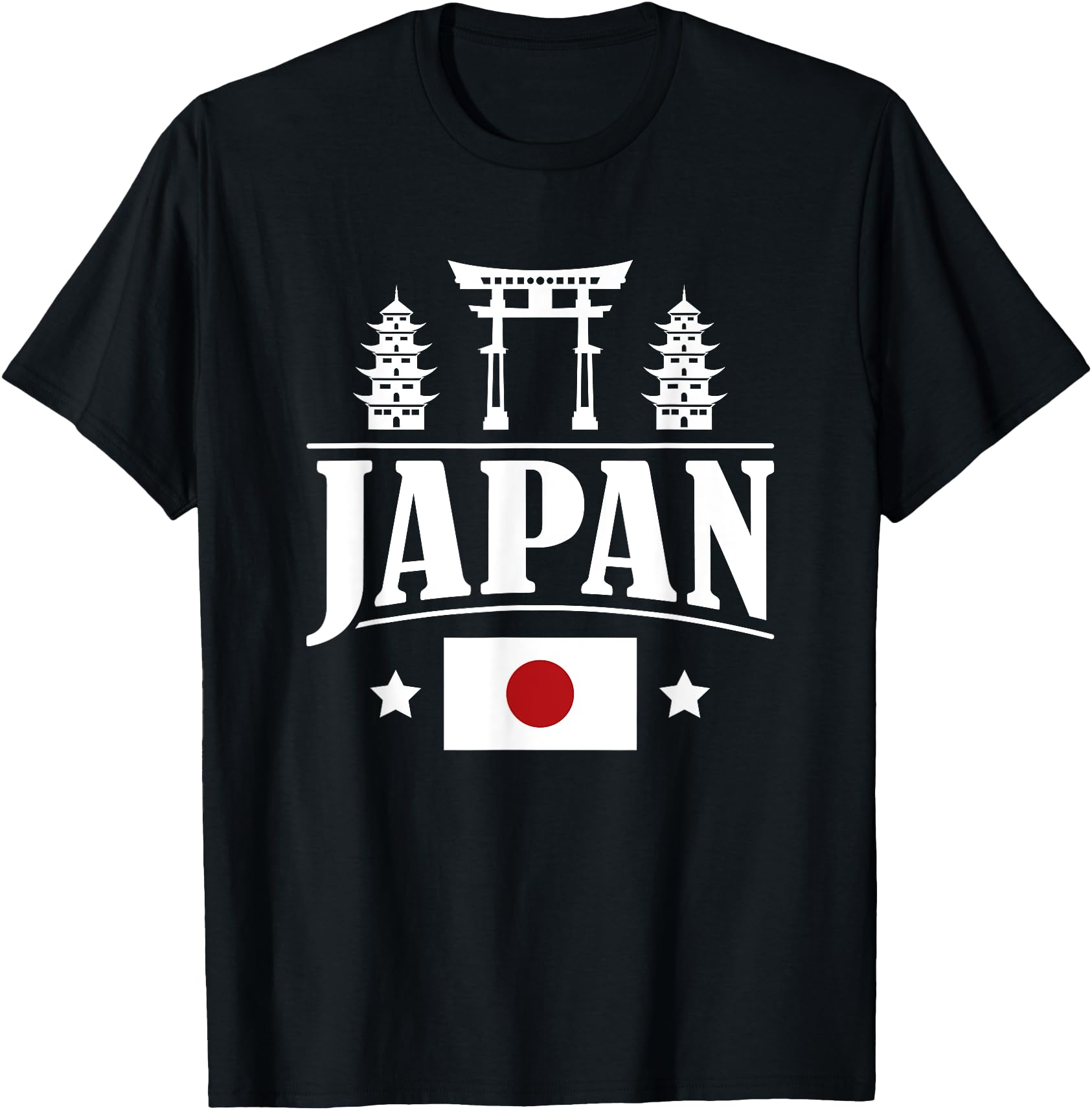 Anime Japan Flag Japanese Temple