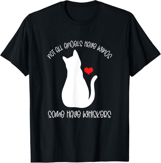 Angels don't always have wings, some have beards, cat lovers, pets T-Shirt