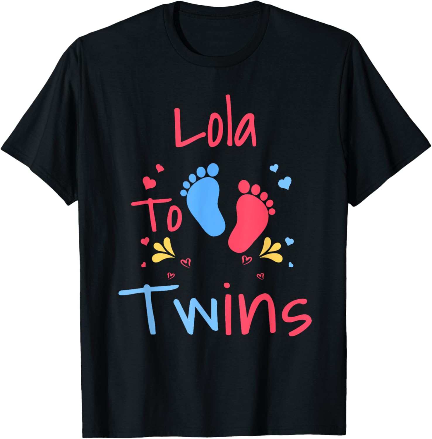 Soon to Be Lola to Twins Cute Girl Boy Vintage Xmas
