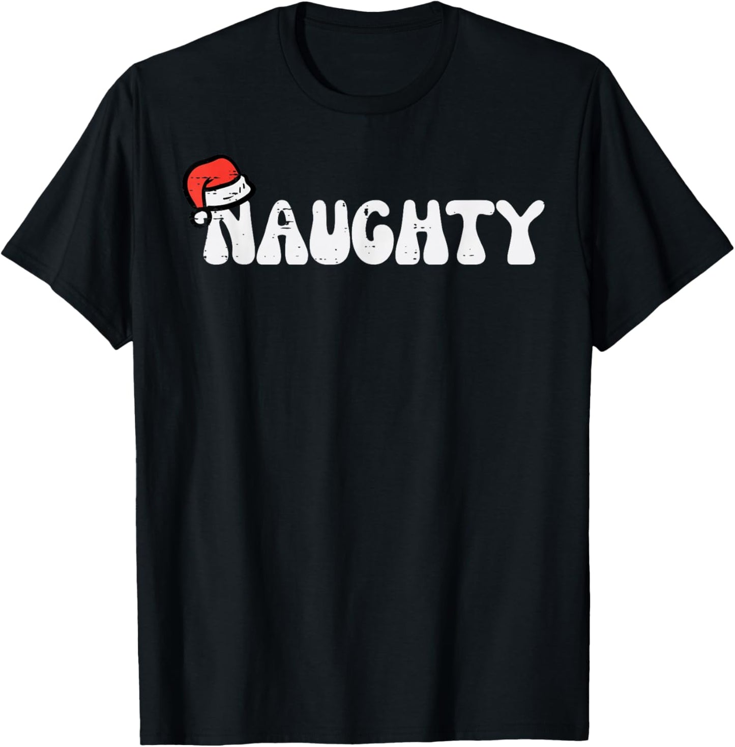 Christmas Naughty Nice Matching Funny Xmas Couple Men Women