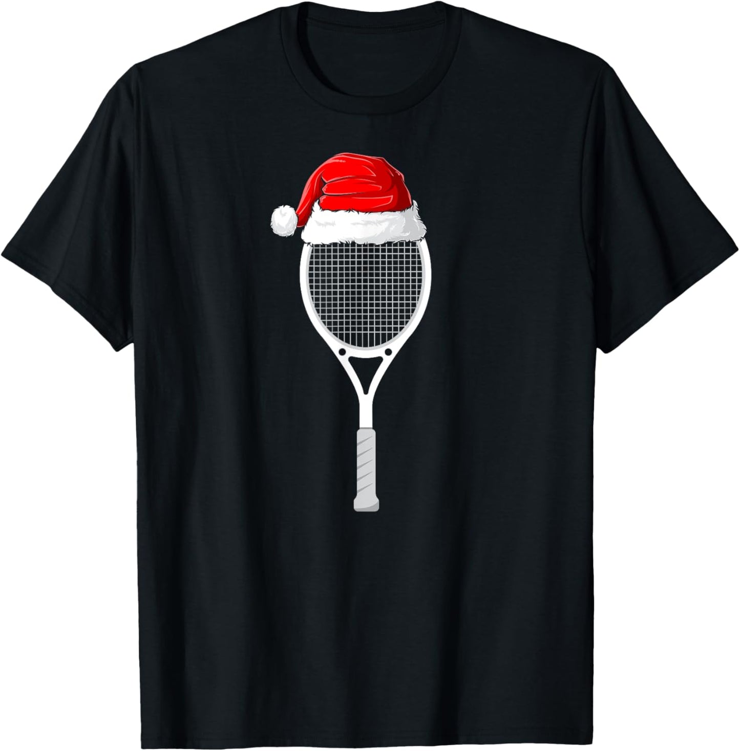 Xmas Santa Hat Tennis Racket Christmas Tennis