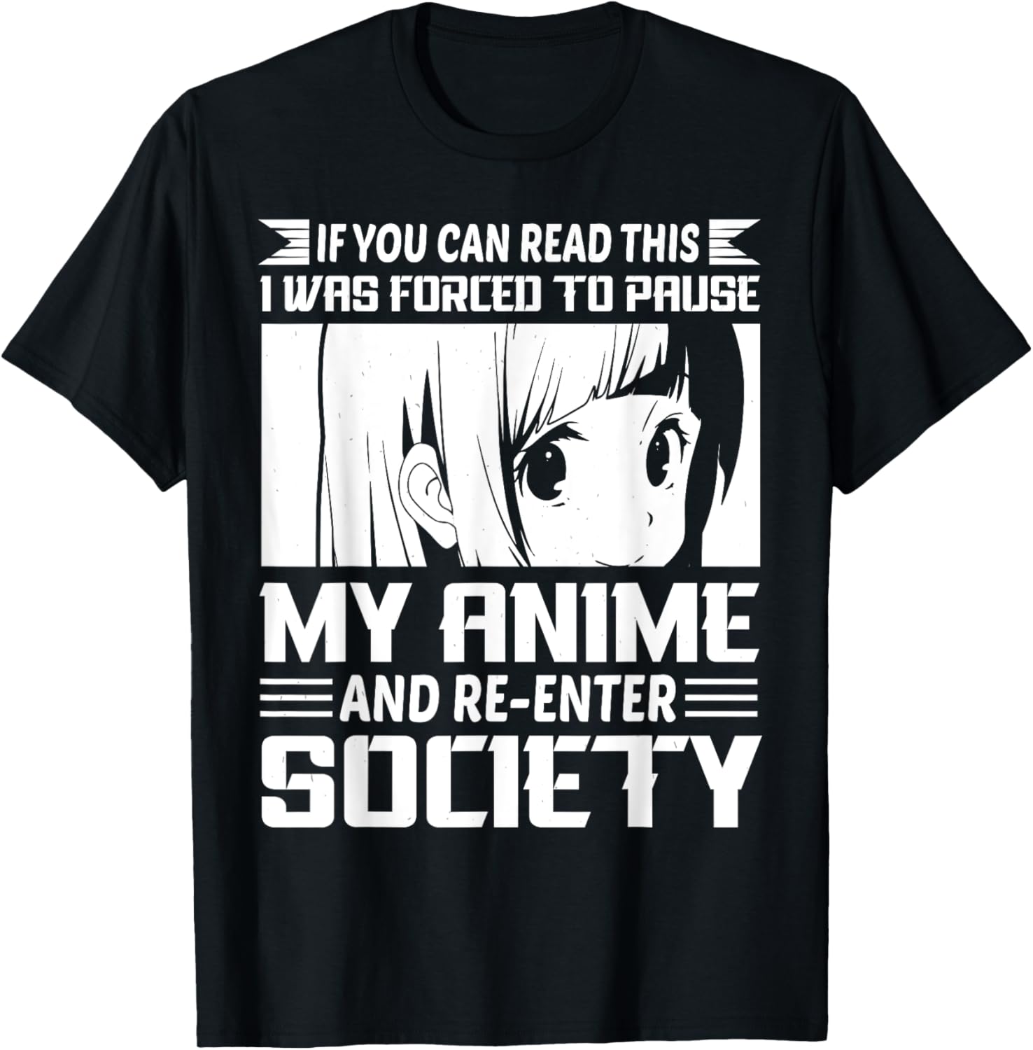 If You Can Read This I Was Forced To Pause My Anime Funny
