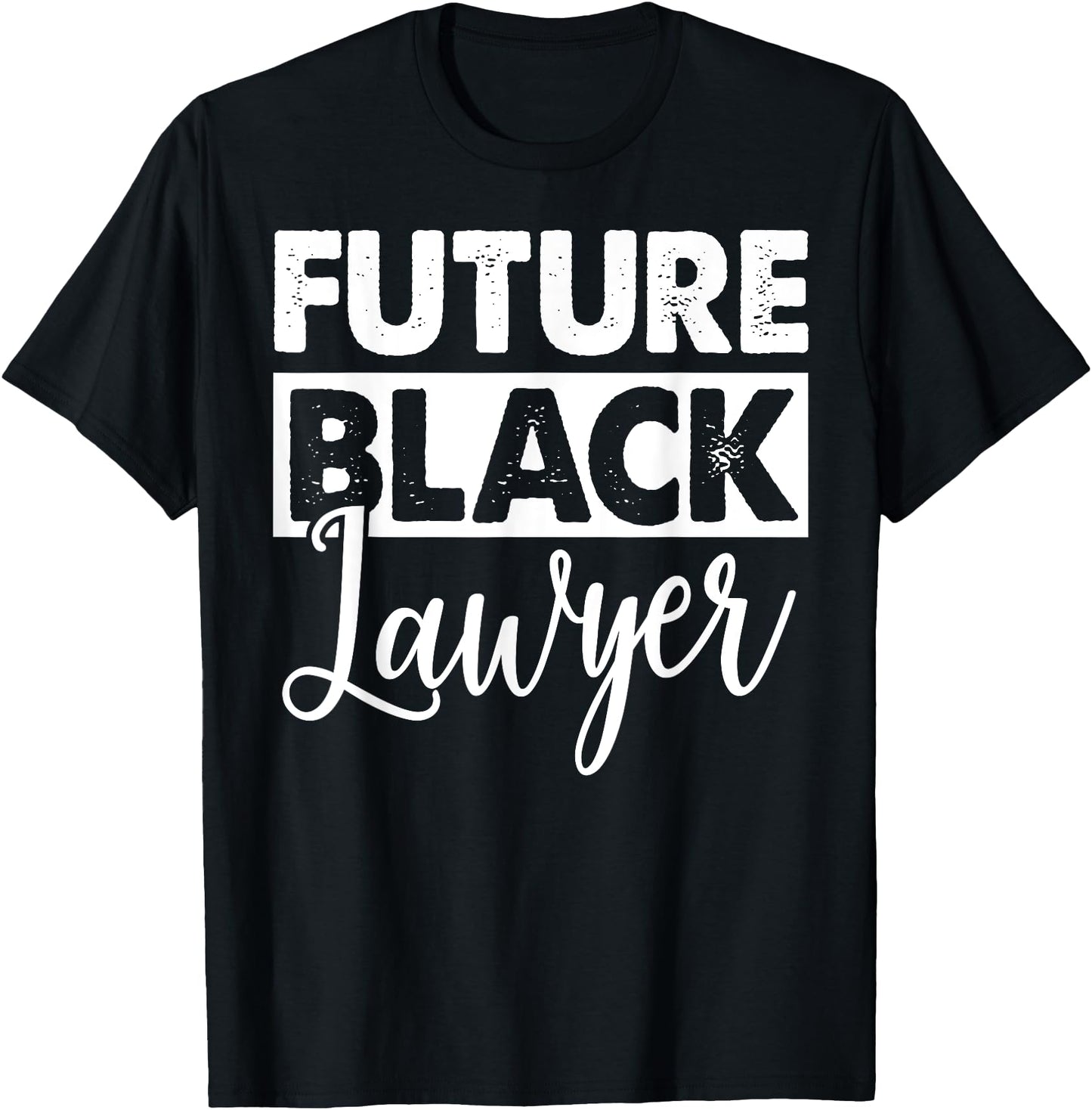 Future Black Lawyer Tee Shirts Women Scale Of Justice Gifts