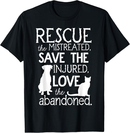 Animal Rescue Shirts Rescue Pet Shirt Animal Lover Shirt T-Shirt
