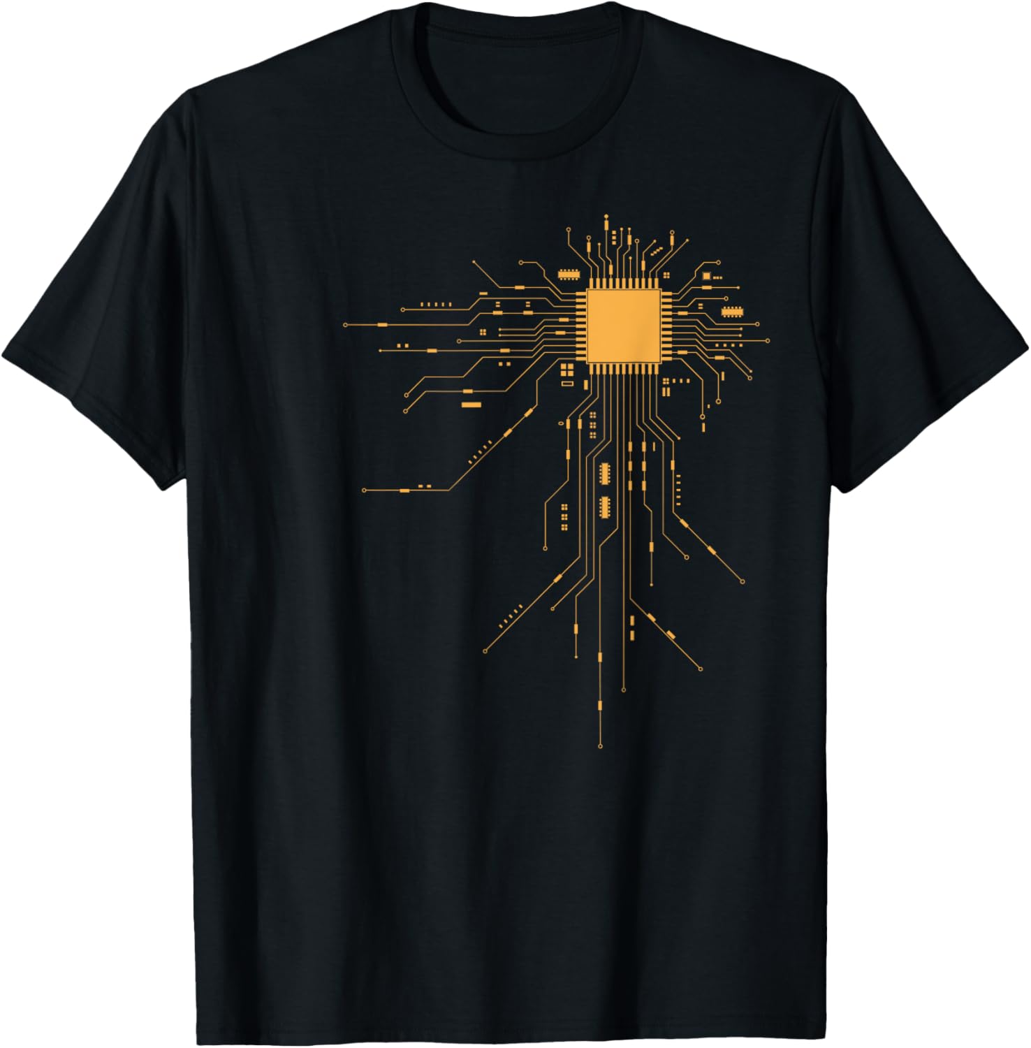 Cool Computer Geek For Men Women Youth with CPU Print Gamer