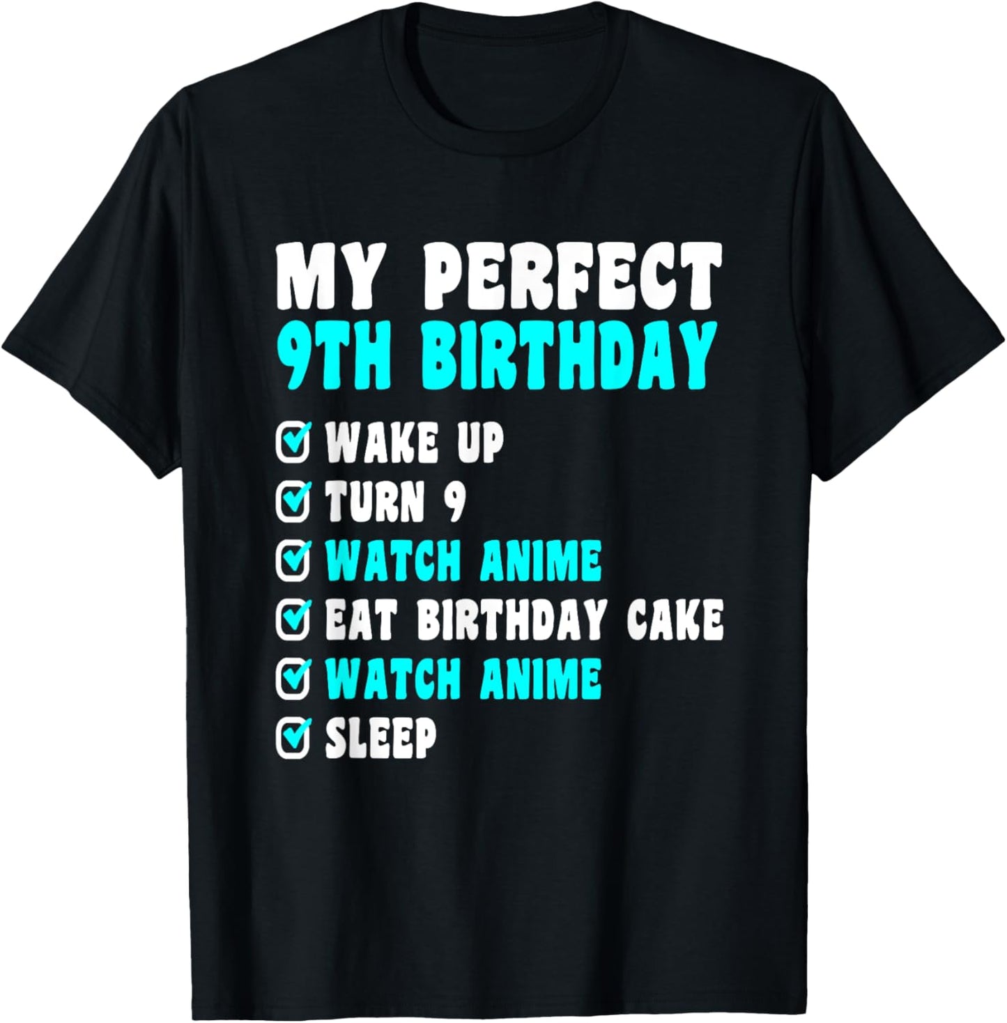 9 Years Old My Perfect 9th Birthday Anime 9th Birthday