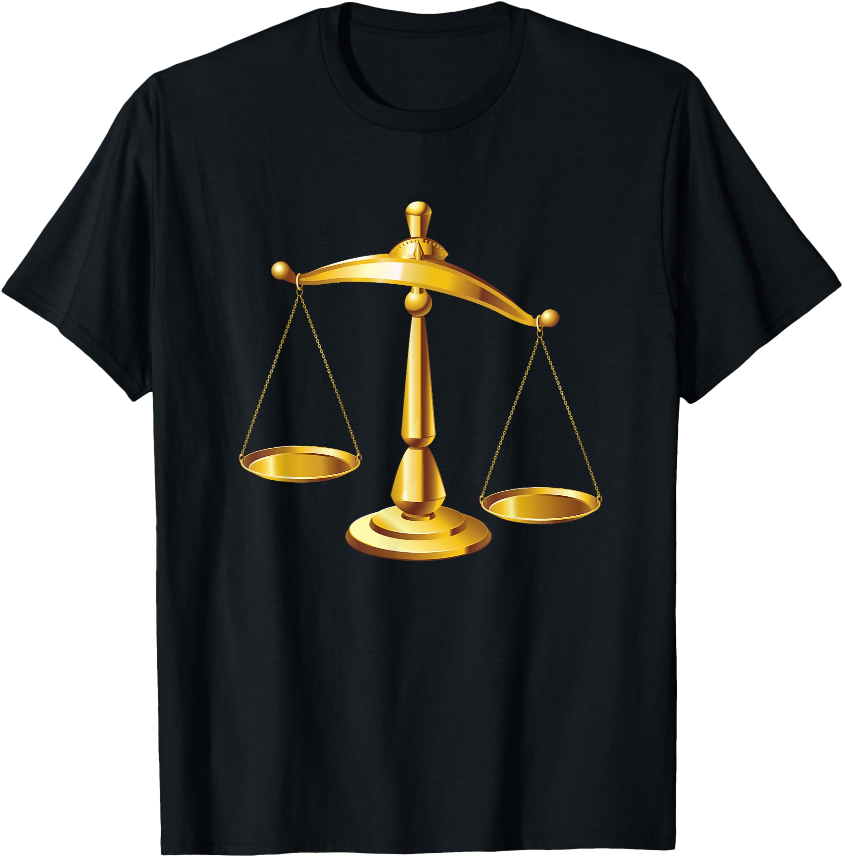 Justice Scales T-Shirt ~ Law School Students