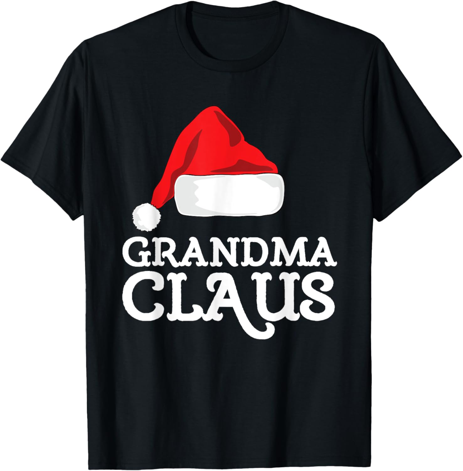Grandma Claus Christmas Santa's Hat Pajama Family Xmas