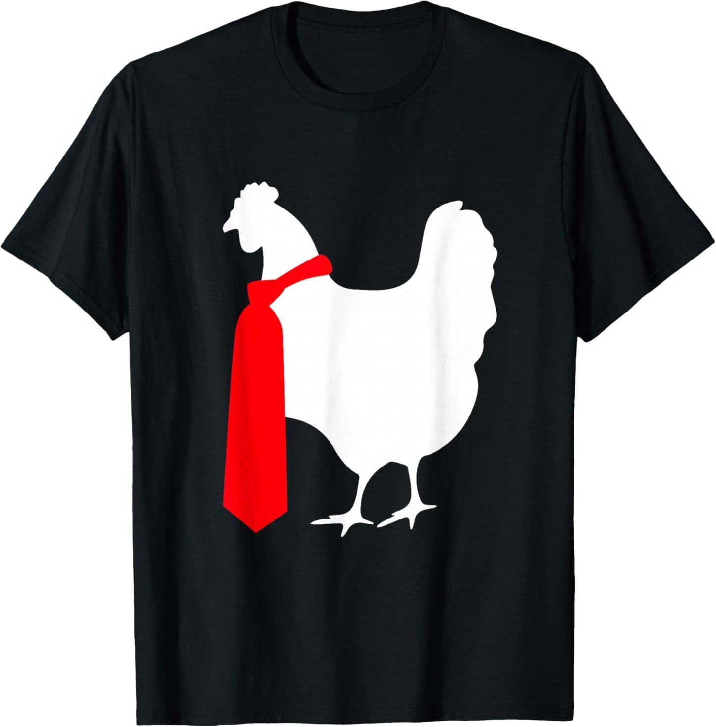 Japanese Hentai Tees Hentai Ecchi Anime T-Shirt - Funny Hen Wearing A Tie Gag Tee