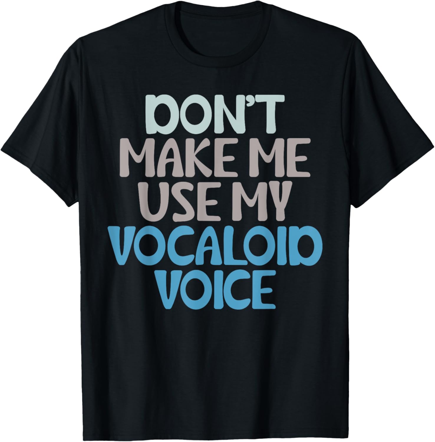 Funny Vocaloid Voice T-shirt Anime Japanese Music Lover