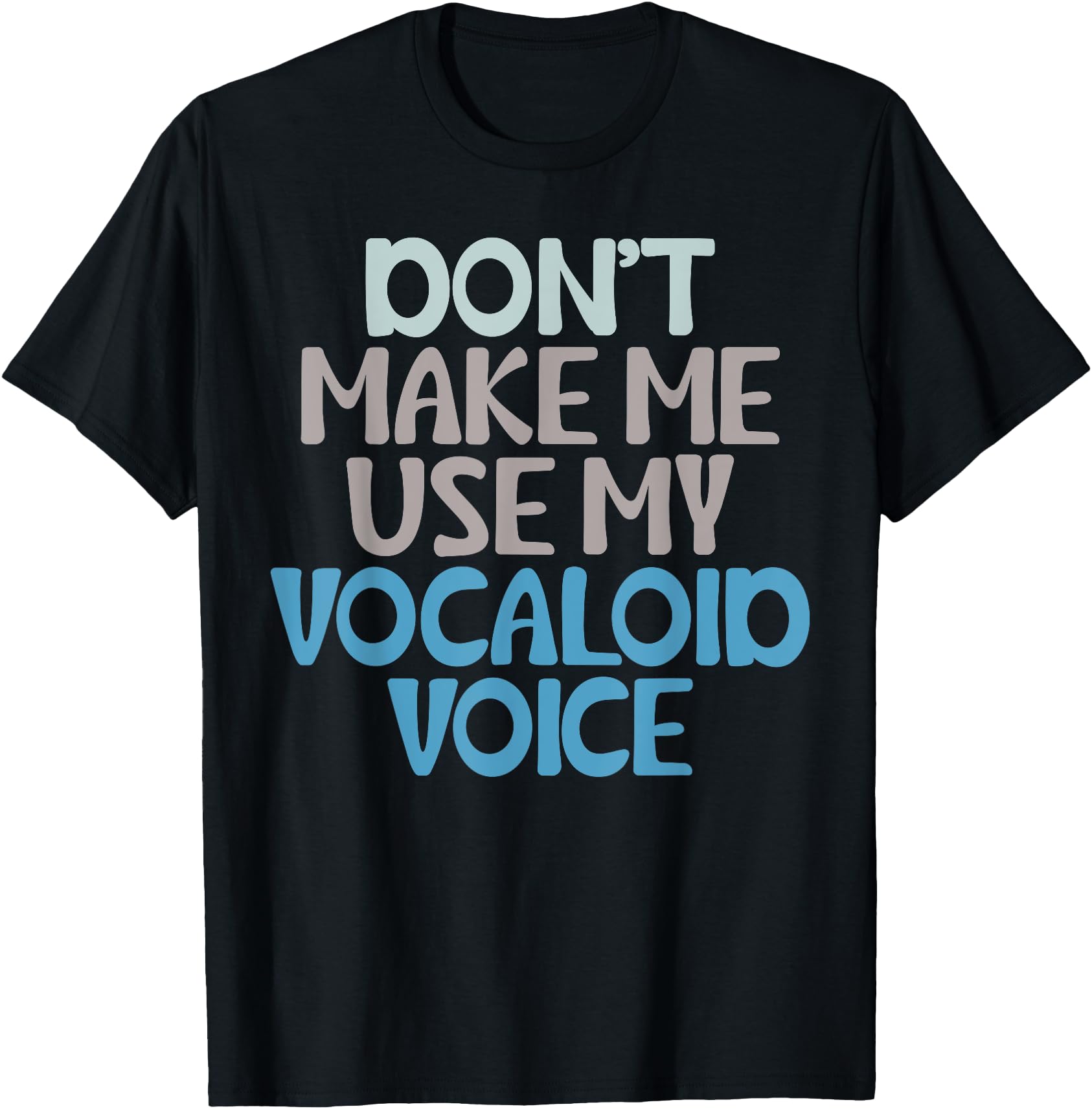 Funny Vocaloid Voice T-shirt Anime Japanese Music Lover
