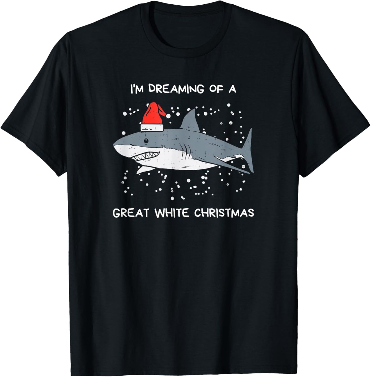 Christmas Shark Santa Hat |Xmas Santa Jaws |Funny Shark Pun