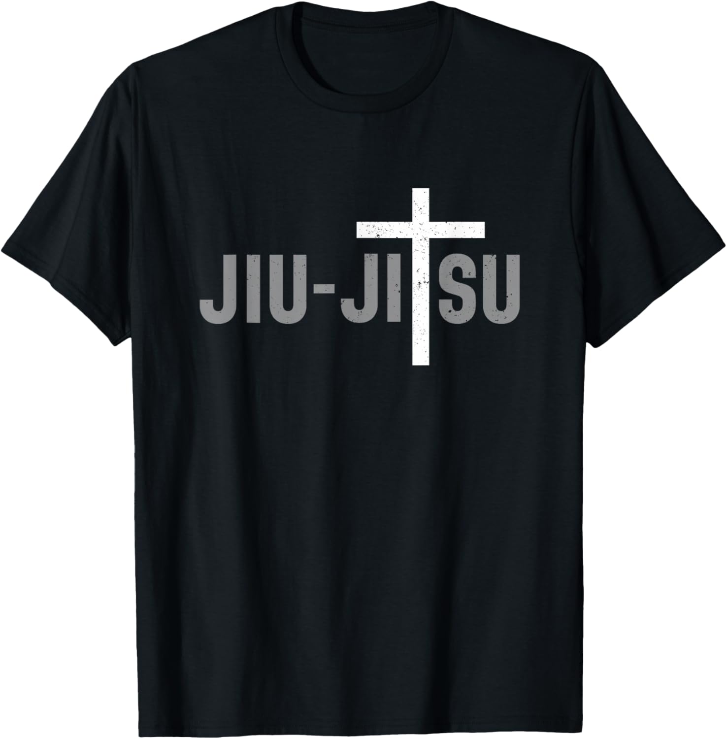 Jiu Jitsu Christian Cross Men Boys