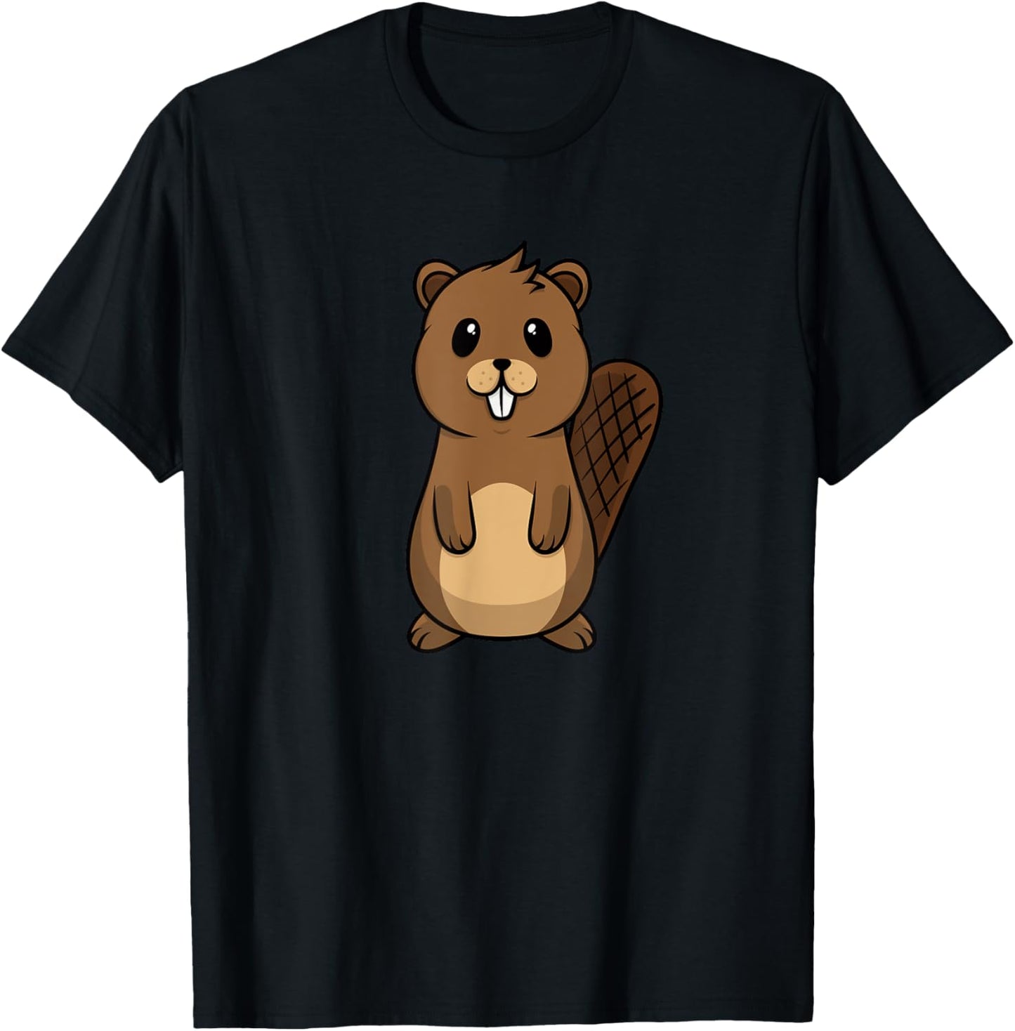 A Cute Baby Chibi Kawaii Animal Beaver