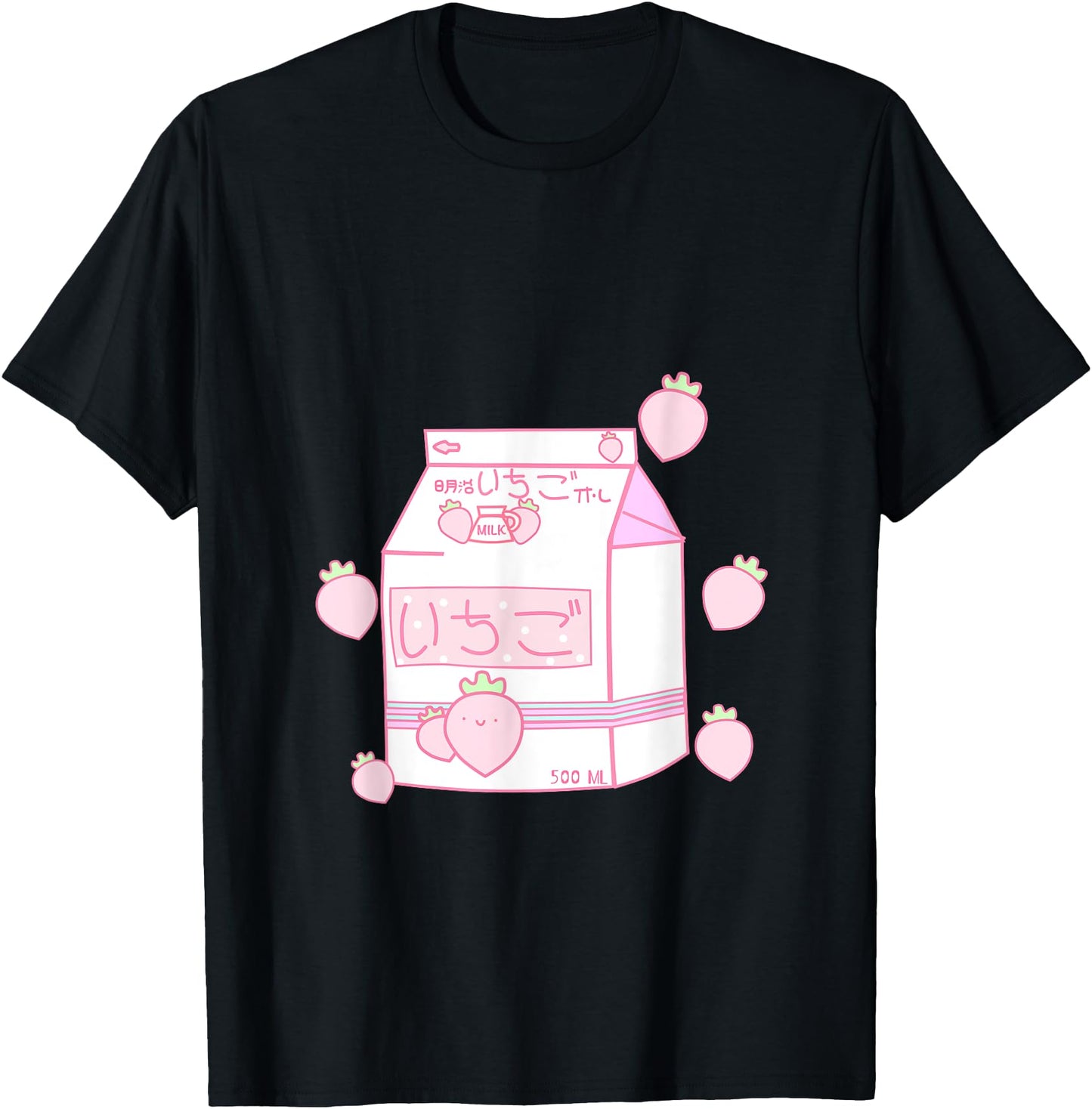 indie pink Aesthetic pastel anime Japanese strawberry Milk