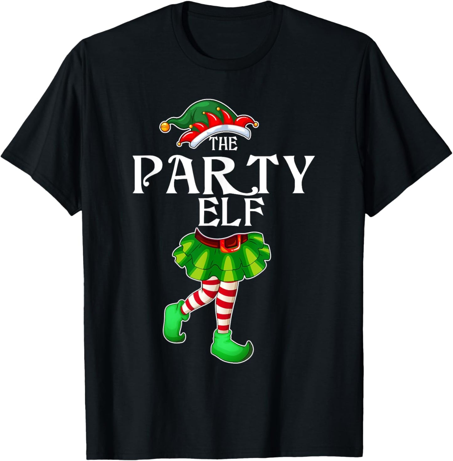The Party Elf Christmas Matching Family Group