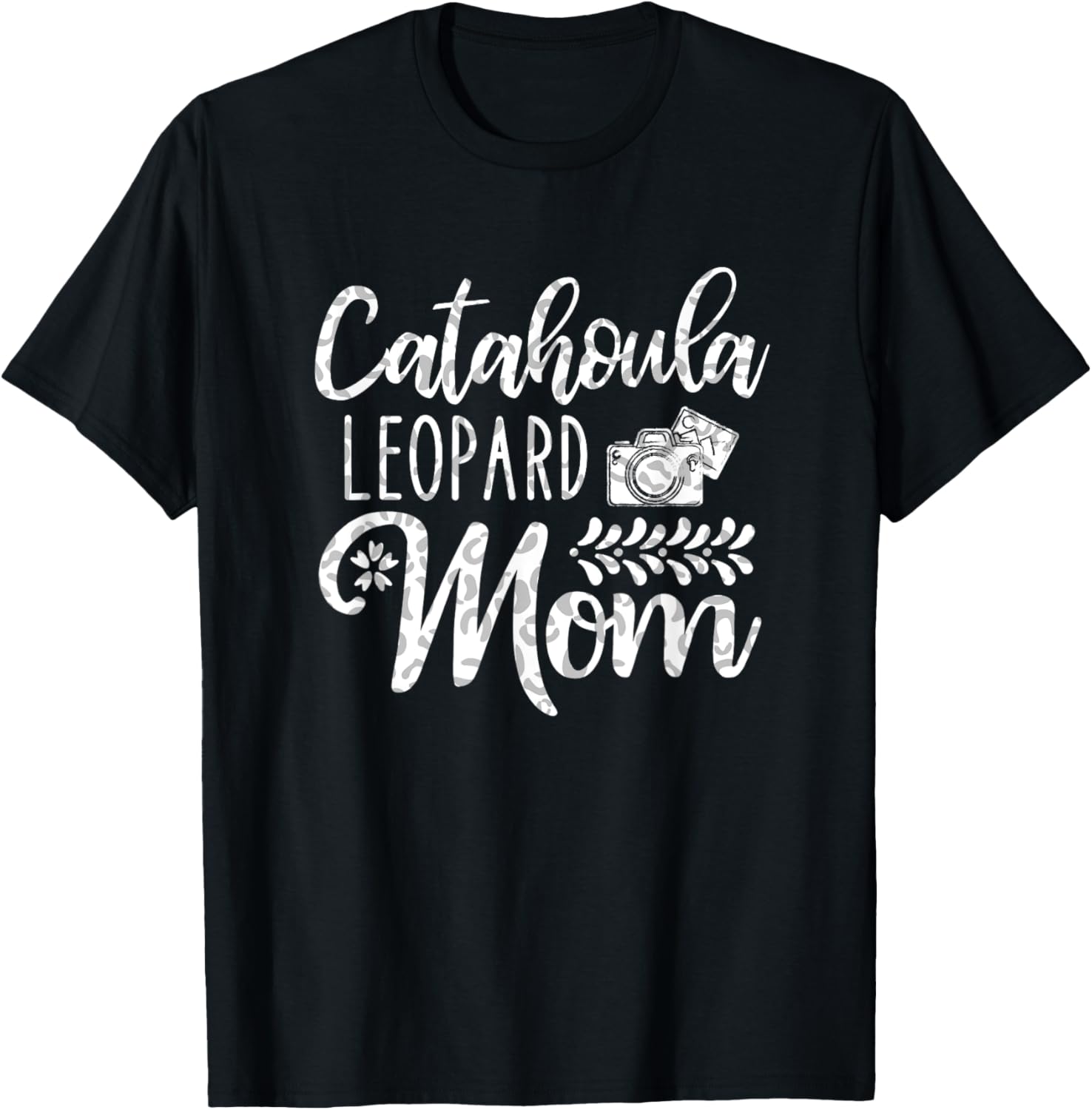 Catahoula Leopard Dog Mom Cute Paw Design for Men Women Kids T-Shirt
