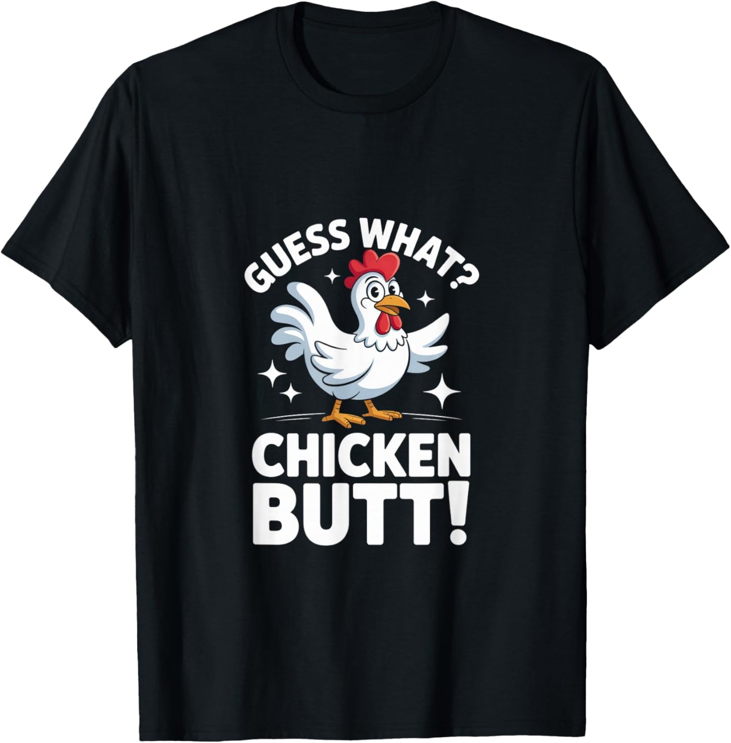Guess What Chicken Butt Classic Kids Joke Design