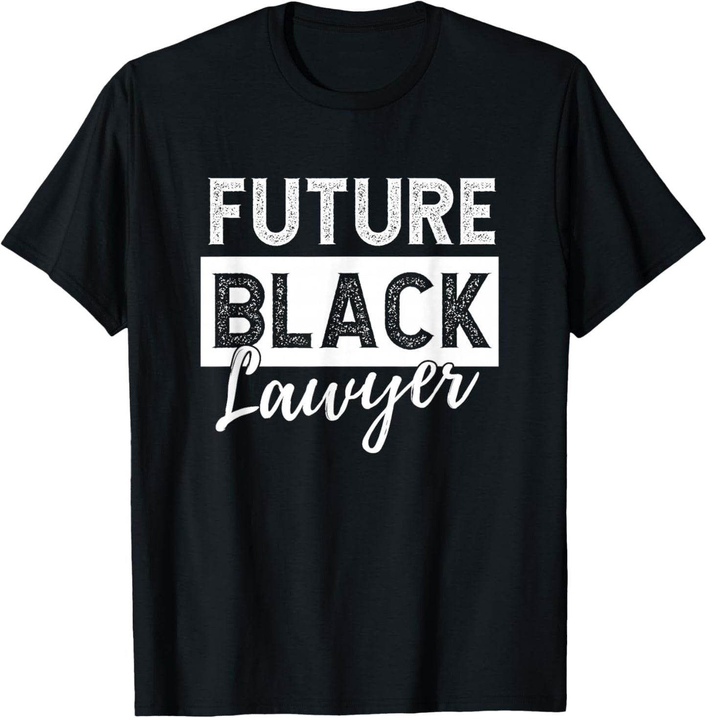 Future Black Lawyer Justice Law School Student Attorney