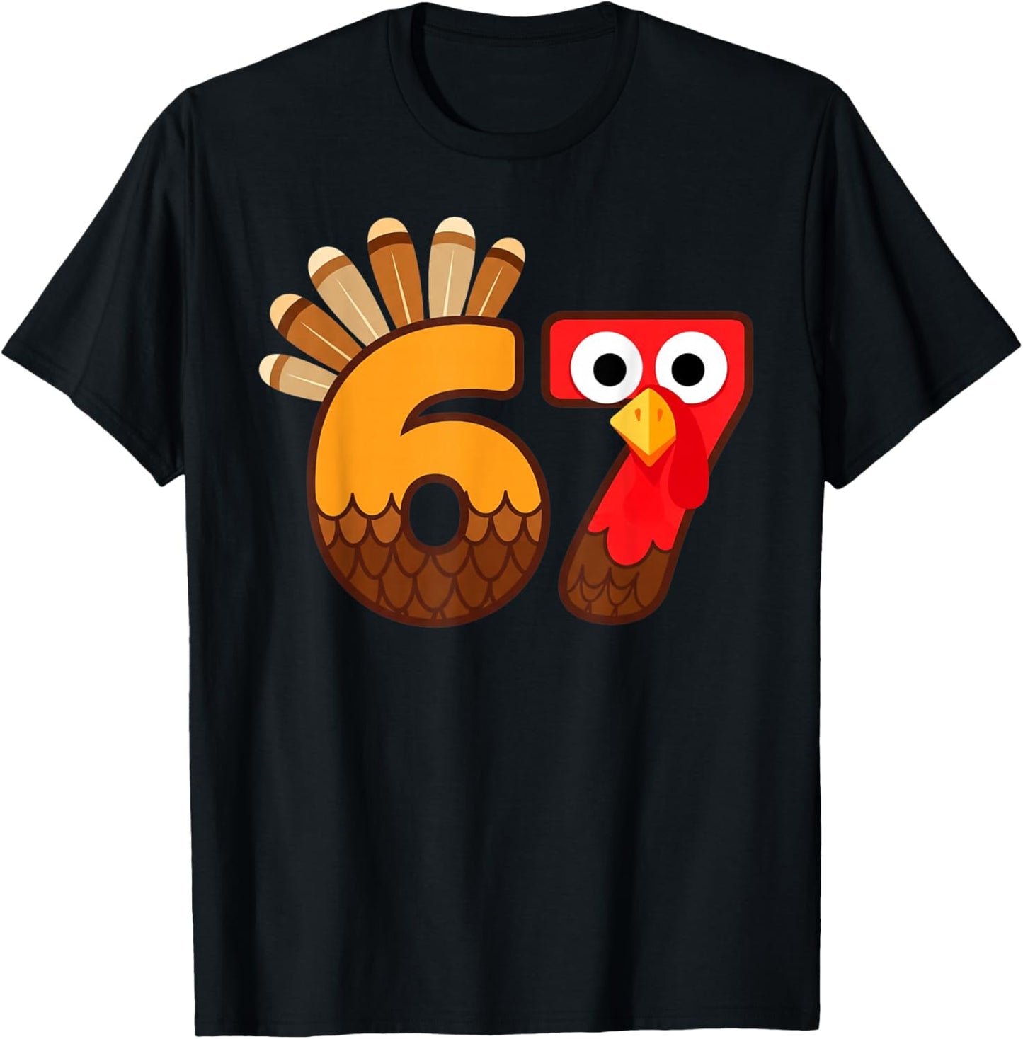 67 Meme Six Seven Gen Alpha Slang Funny Turkey Thanksgiving