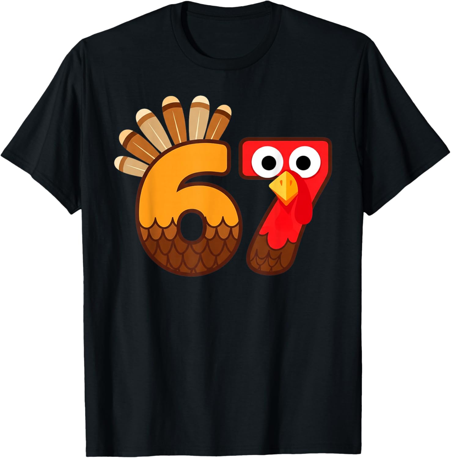 67 Meme Six Seven Gen Alpha Slang Funny Turkey Thanksgiving