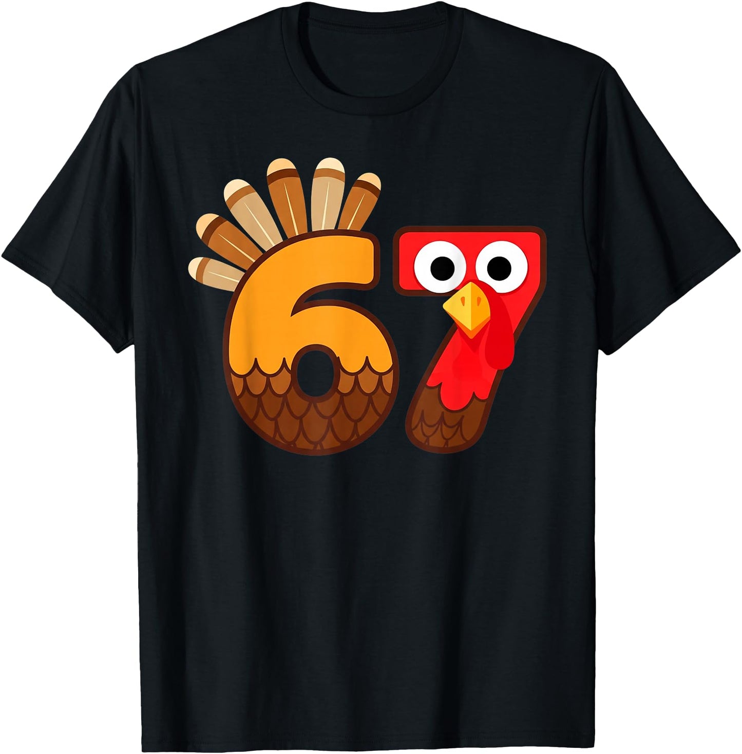 67 Meme Six Seven Gen Alpha Slang Funny Turkey Thanksgiving