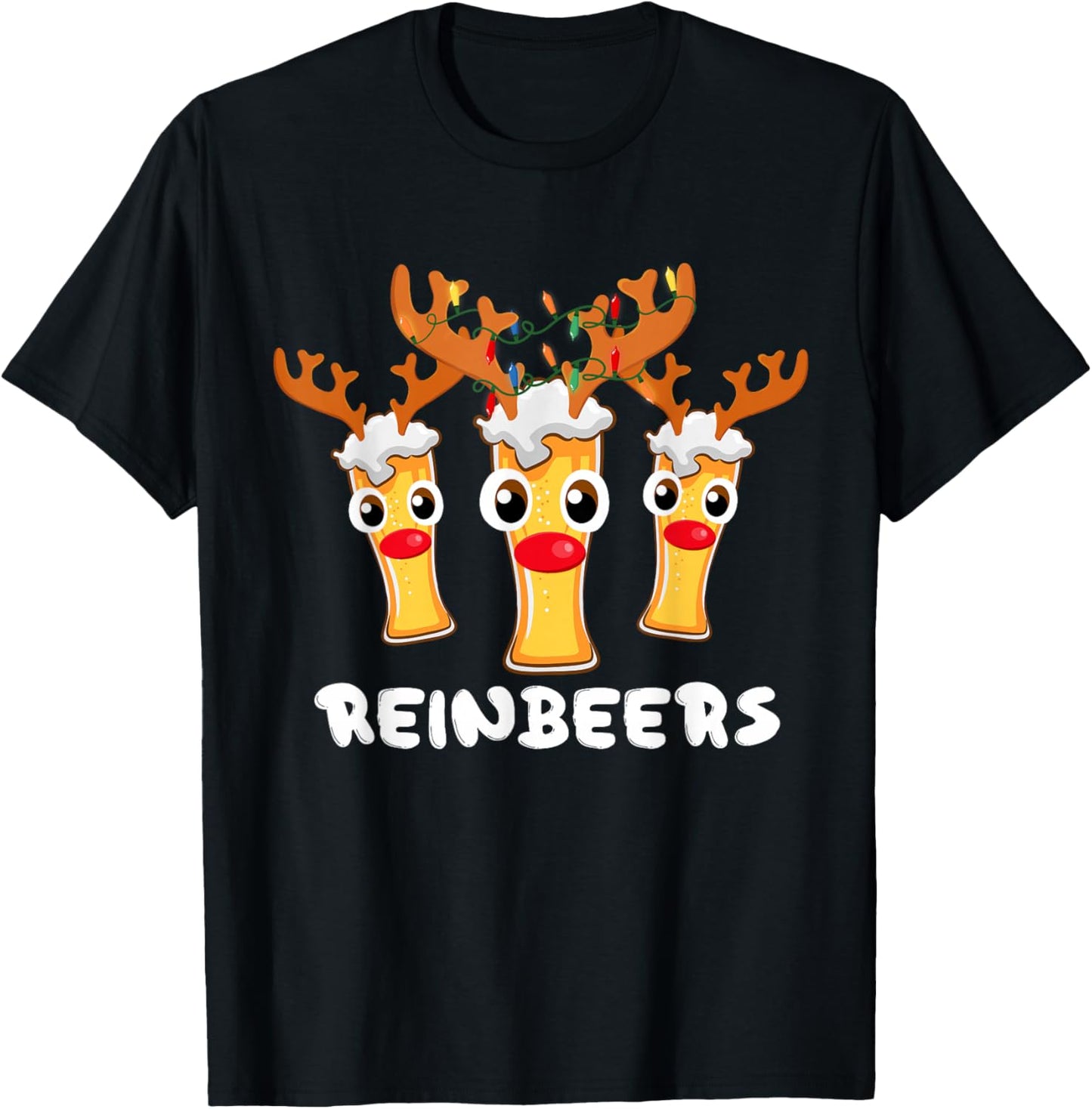 Reinbeers Funny Reindeer Beer Christmas Drinking Xmas Pajama