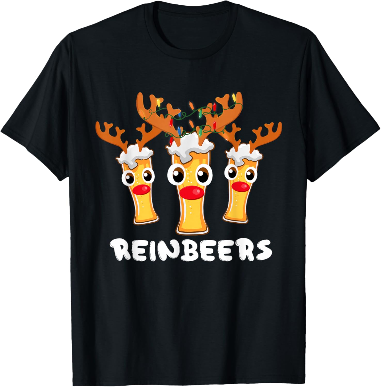 Reinbeers Funny Reindeer Beer Christmas Drinking Xmas Pajama