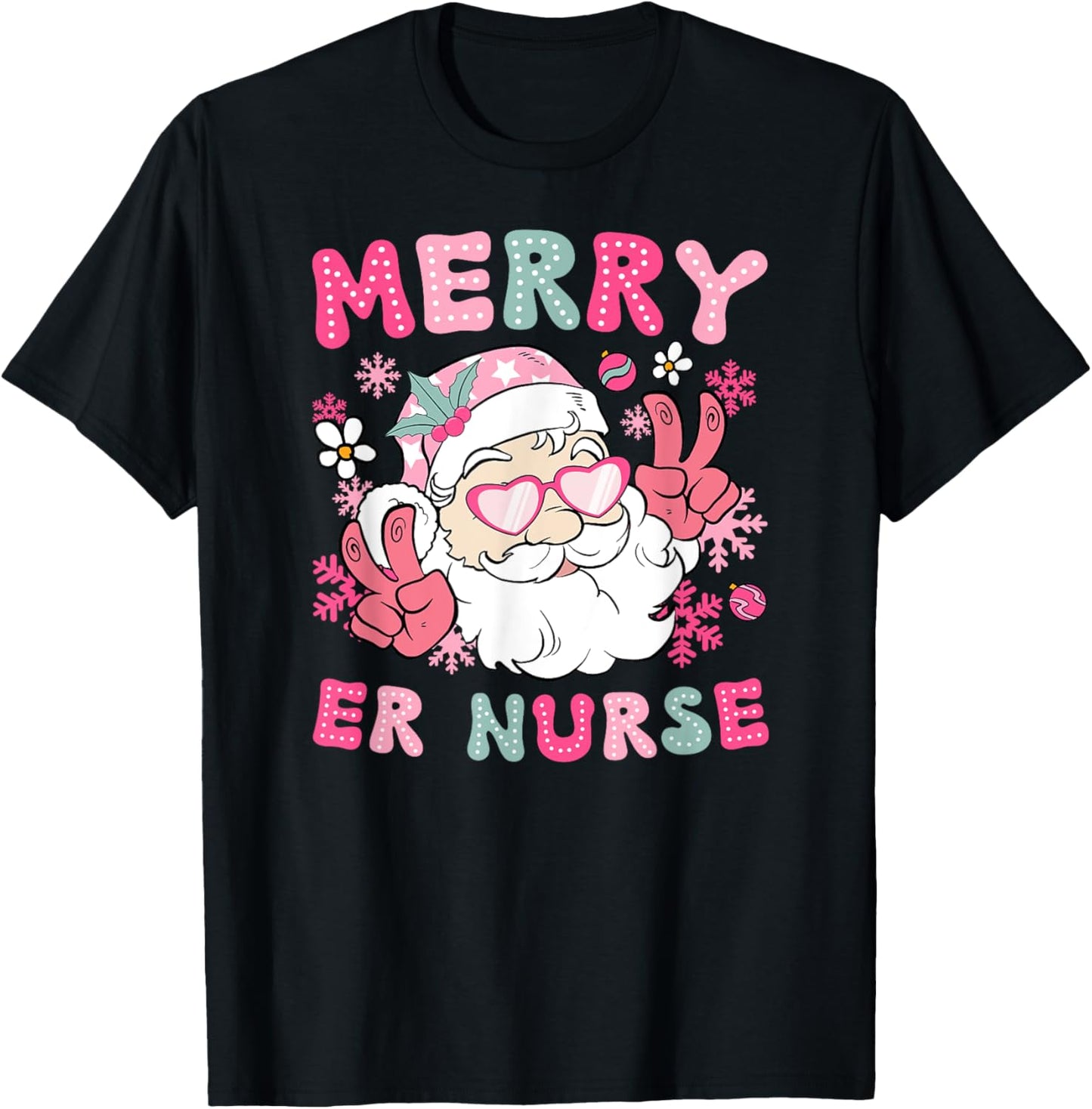 Merry ER Nurse Christmas Emergency Nurse Xmas Party