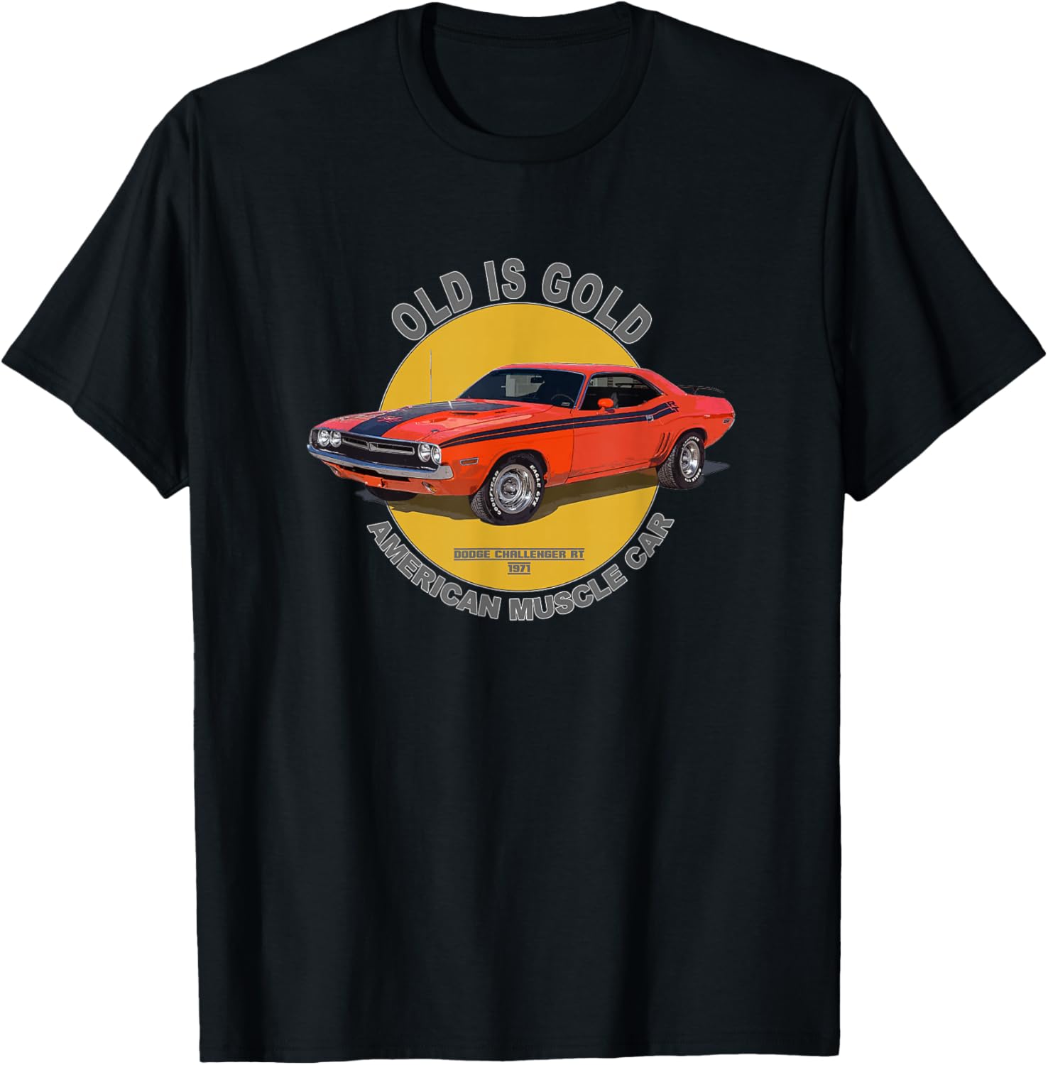 Challenger RT American Muscle Car 60s 70s T-Shirt