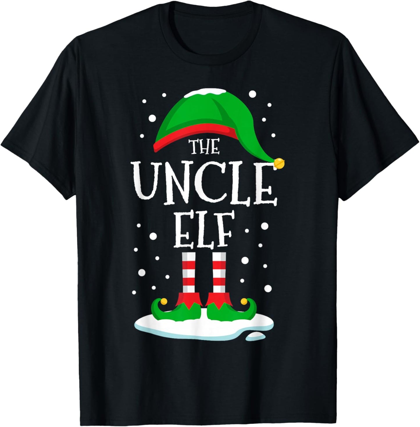 The Uncle Elf Christmas Family Matching Xmas Grandpa Funny