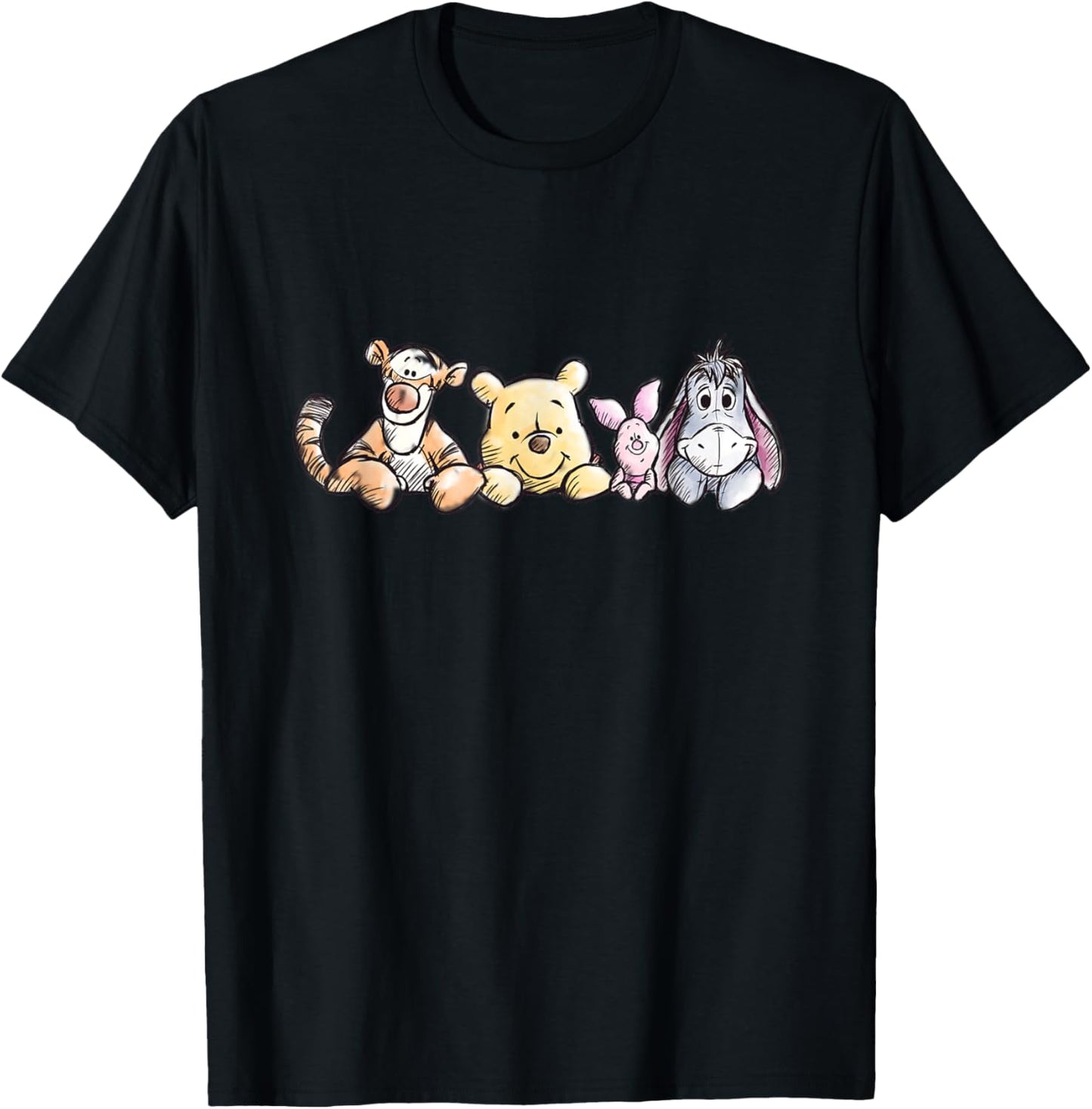 Disney Winnie The Pooh Sketch Style