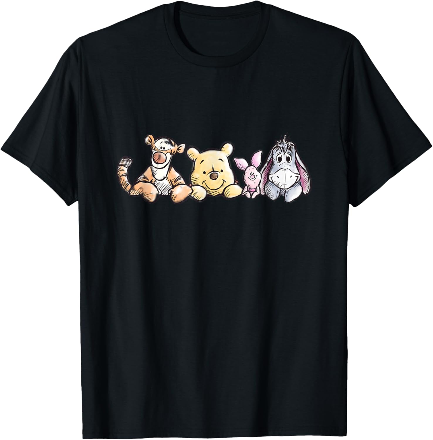 Disney Winnie The Pooh Sketch Style