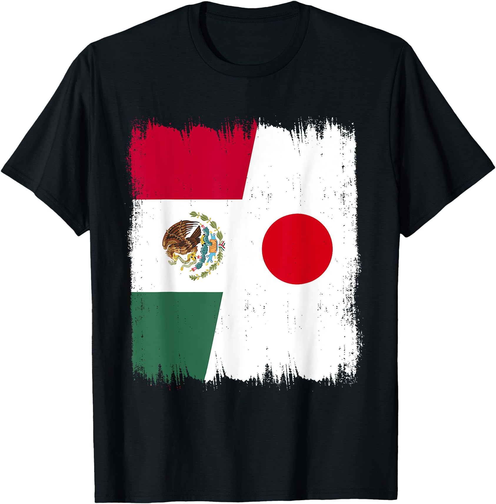 Mexico Japan Half Flag Wear Mexican Japanese Roots
