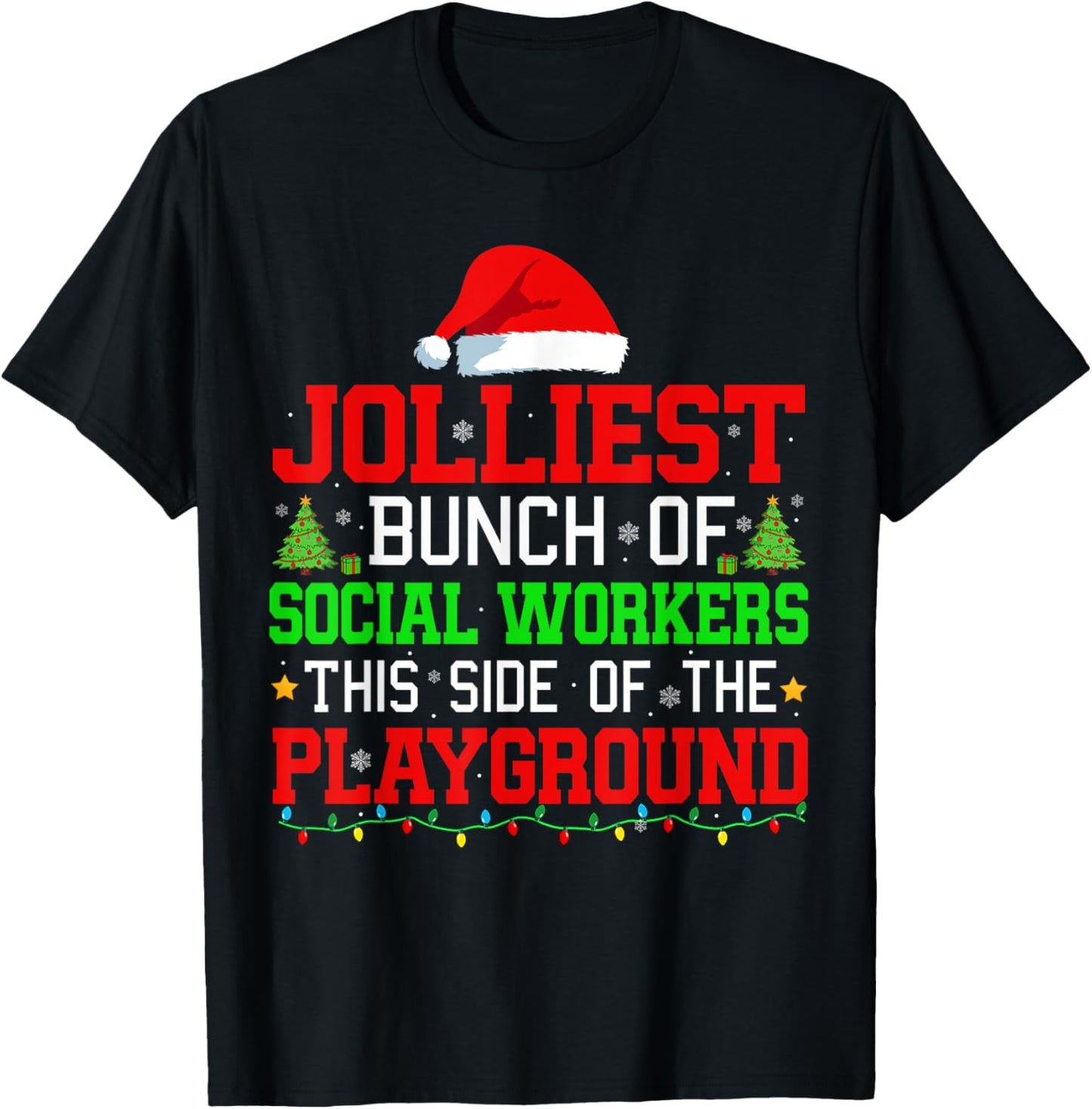 Jolliest Bunch Of Social Workers Of Playground Xmas Job Team