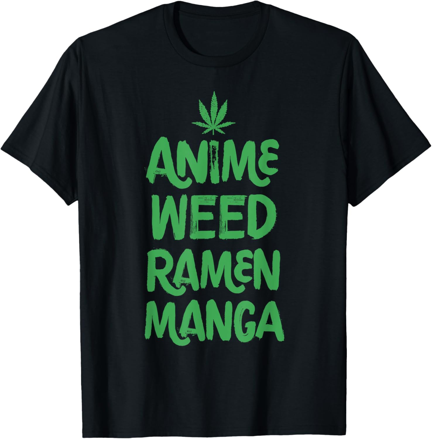 Anime Weed Ramen Manga Marijuana Leaf Cannabis Funny Japan
