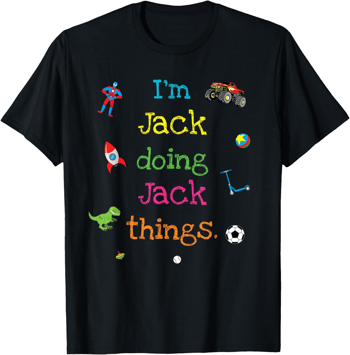 Jack Cute Personalized Kid's Cartoon Gift For Boys