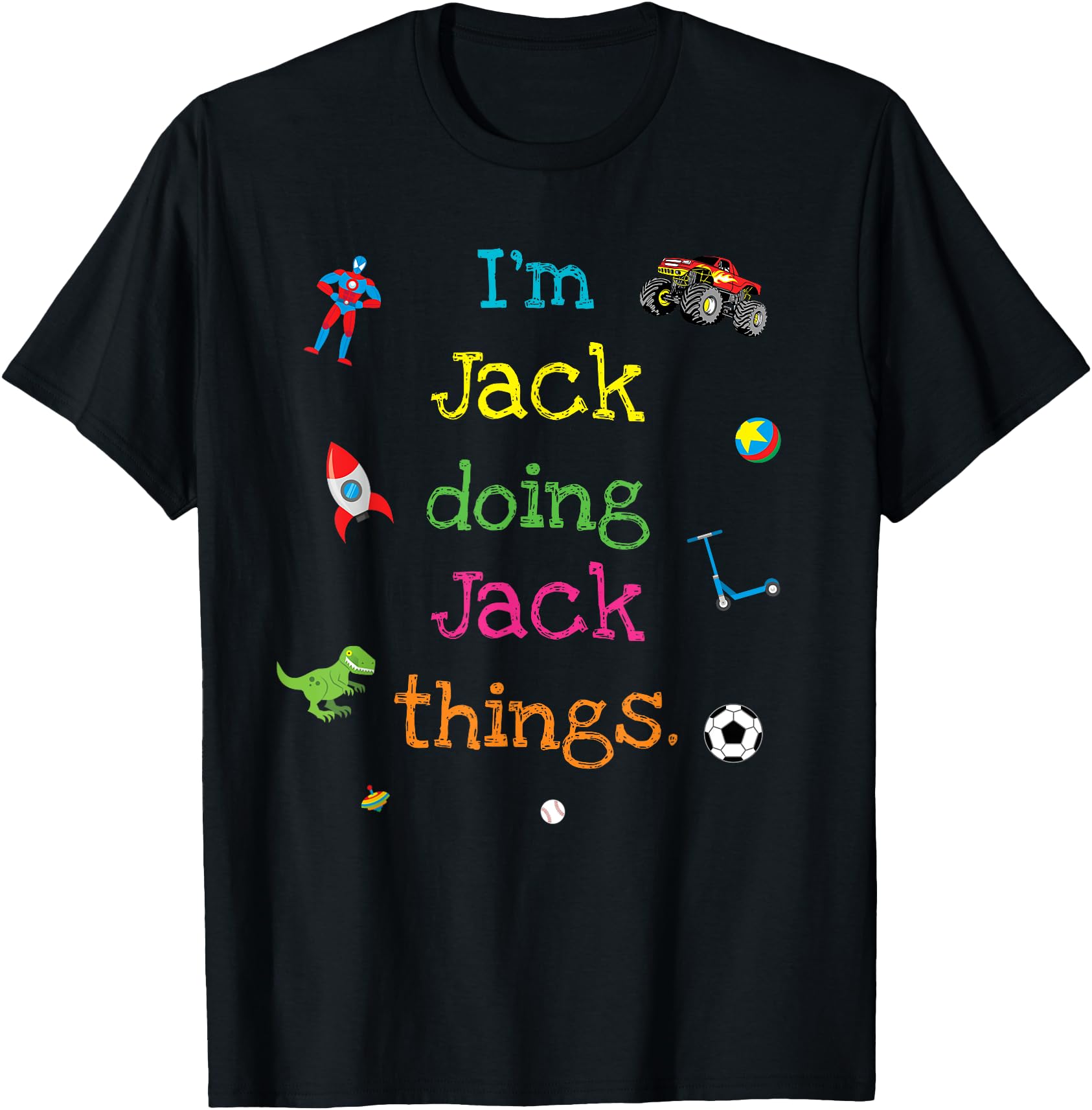 Jack Cute Personalized Kid's Cartoon Gift For Boys
