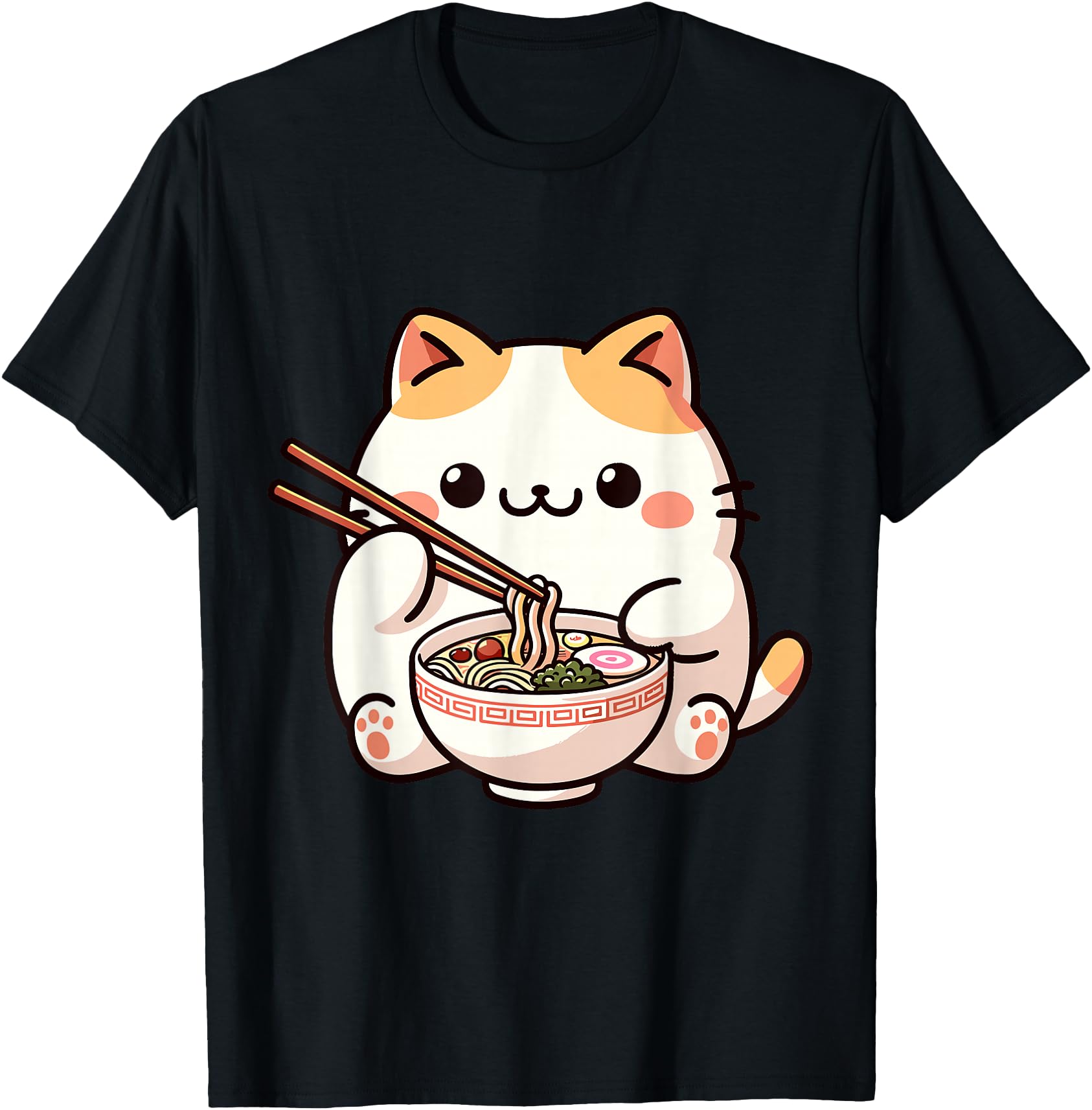 Ramen Neko Cat Anime Kawaii