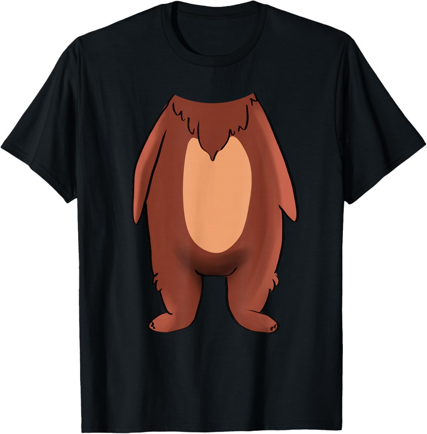 Bear Halloween Costume Shirt - Brown Grizzly Bear