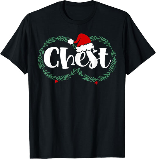 Chest Nuts Matching Couple Christmas Wreath Chestnuts Xmas